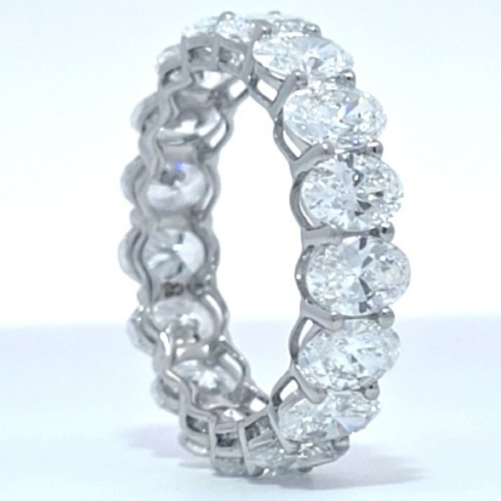 Ring Platinum - 5.53ct. tw. Diamond (Lab-grown) - Wedding Band