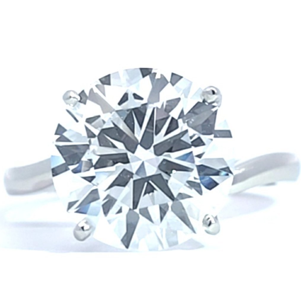 Ring Platinum - 4.01ct. tw. Diamond (Lab-grown) - Bridal Wedding Ring,E,VS2