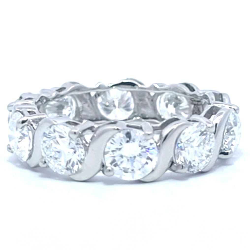 Ring Platinum - 5.14ct. tw. Diamond (Lab-grown)