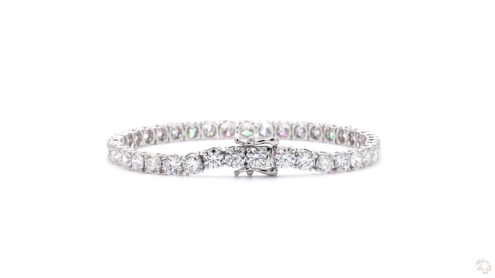 Bracelet Platinum - 14.85ct. tw. Diamond (Lab-grown) - E , VVS
