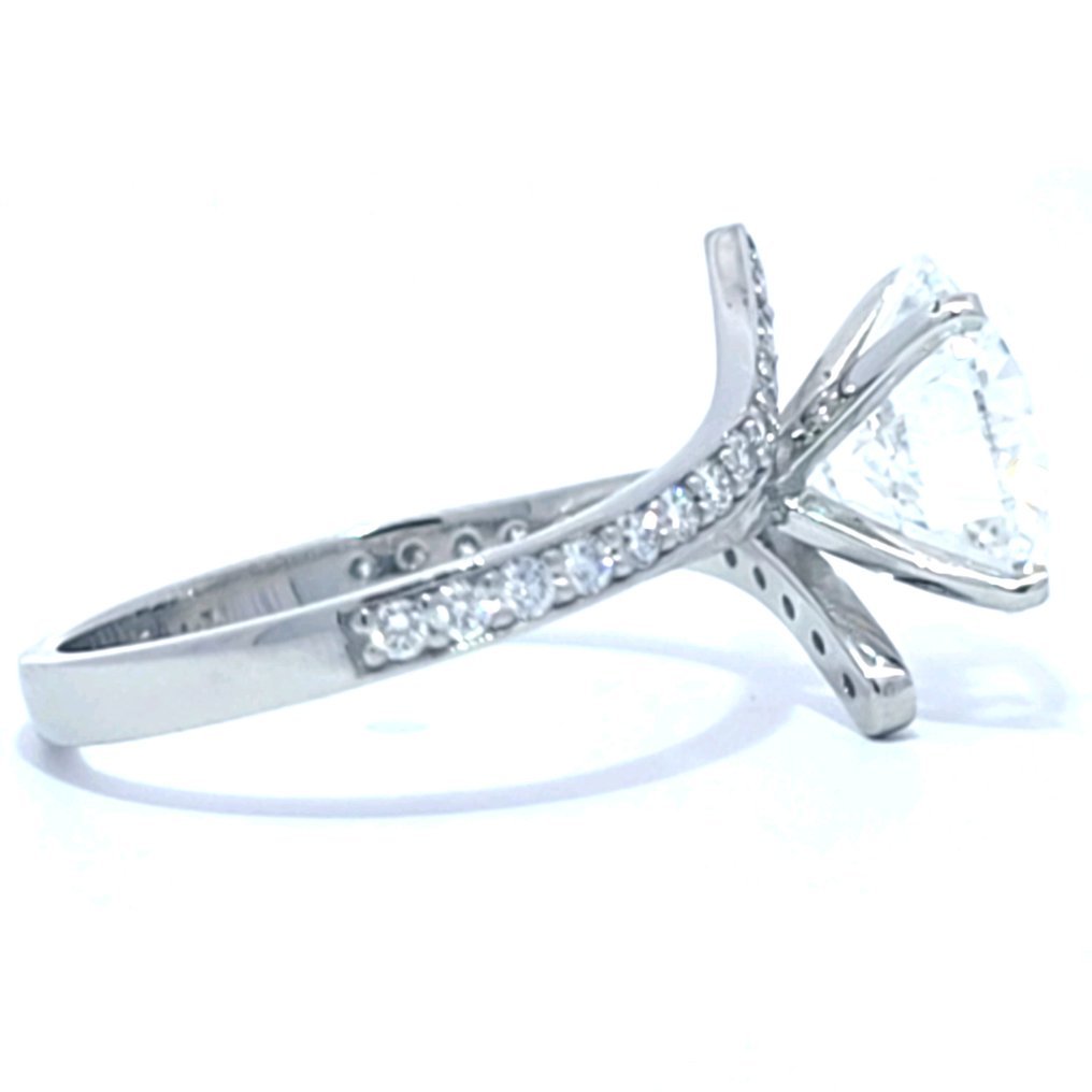 Ring Platinum - 3.28ct. tw. Diamond (Lab-grown) - Diamond
