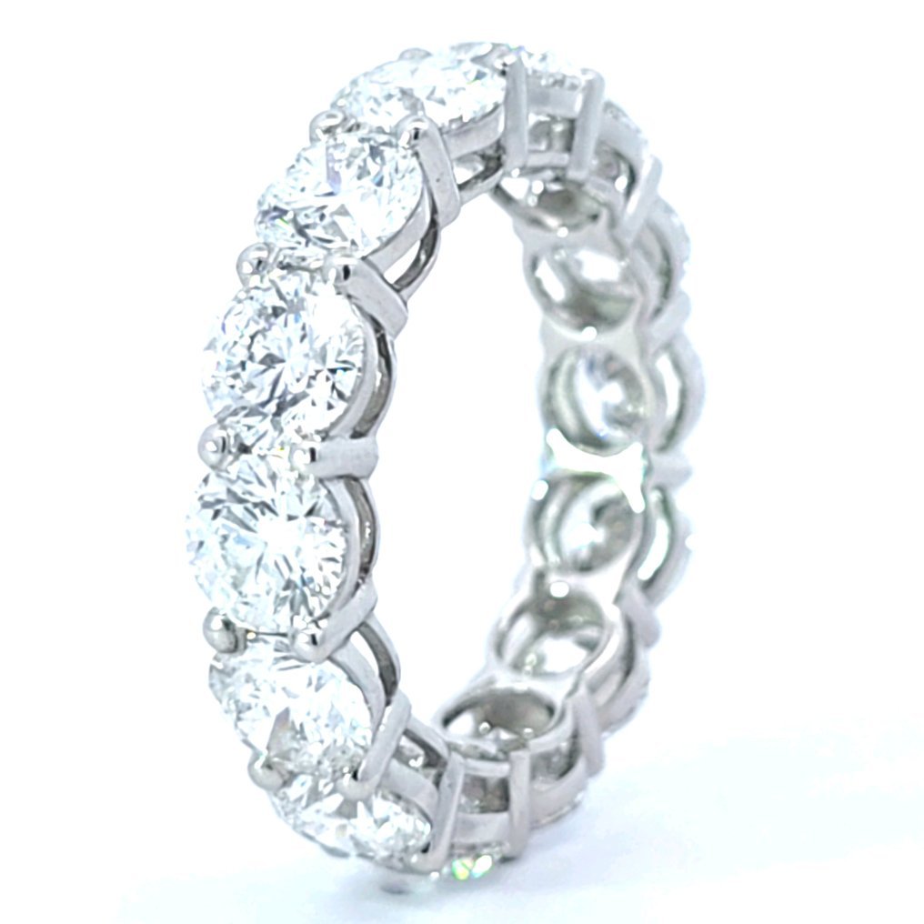 Ring Platinum - 5.19ct. tw. Diamond (Lab-grown) - Free Shipping
