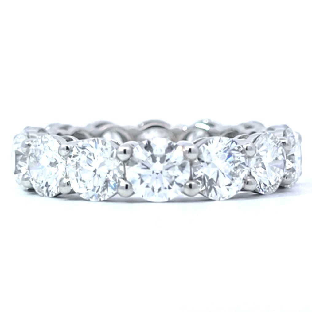 Ring Platinum - 5.19ct. tw. Diamond (Lab-grown) - Free Shipping