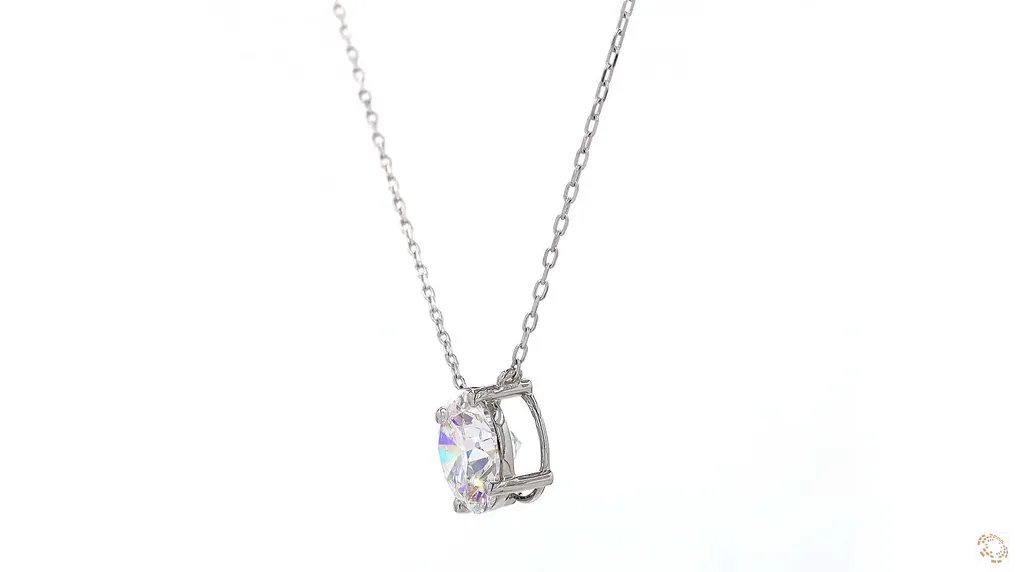 Necklace Platinum - 3.05ct. tw. Diamond (Lab-grown)